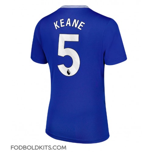 Everton Michael Keane #5 Hjemmebanetrøje Dame 2024-25 Kortærmet